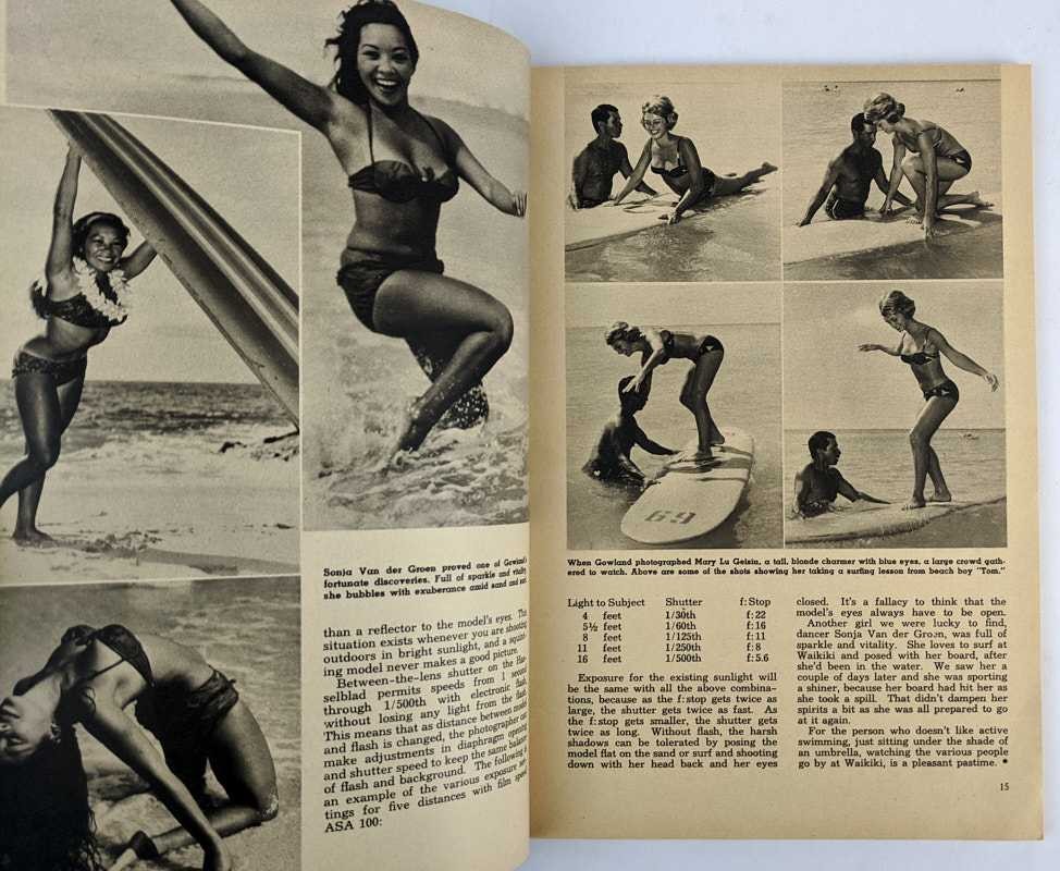 Peter Gowland; Adolphe Barreaux: Camera in Hawaii 1963 1st Edition