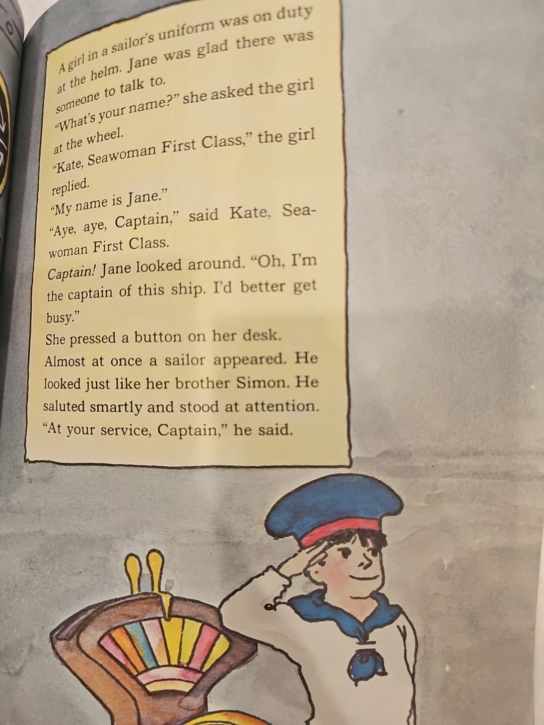Hurray for Captain Jane! by Sam Reavin Parents Magazine Press 1971 Hardcover