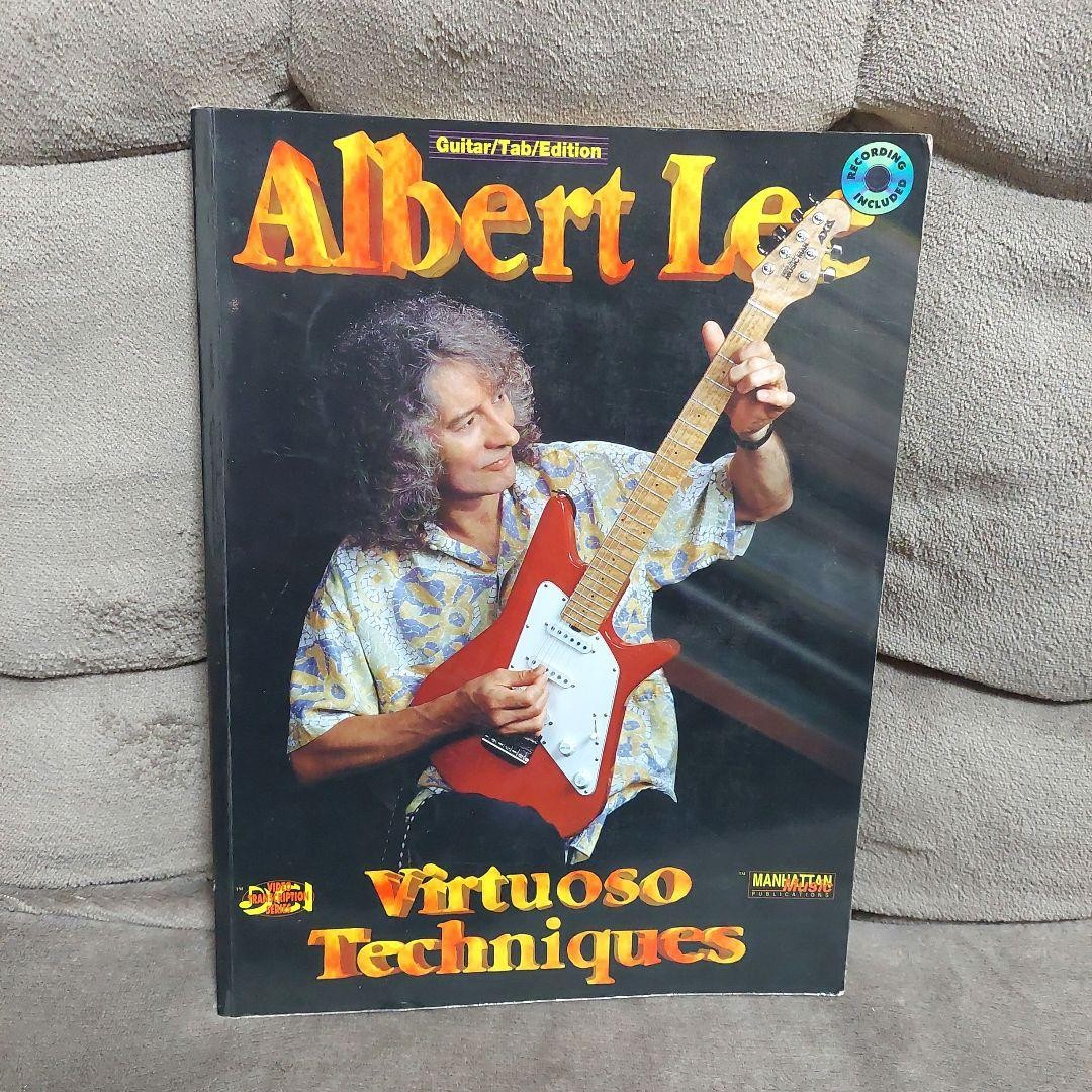 Albert Lee Guitar Sheet Music No CD with writing, scratches, blemishes