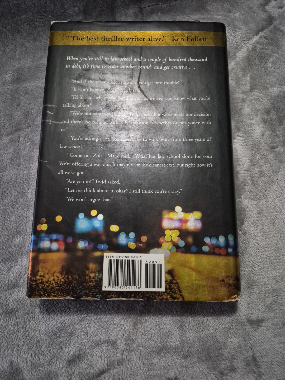 Rooster Bar by John Grisham (2017) 1st Edition HCDJ