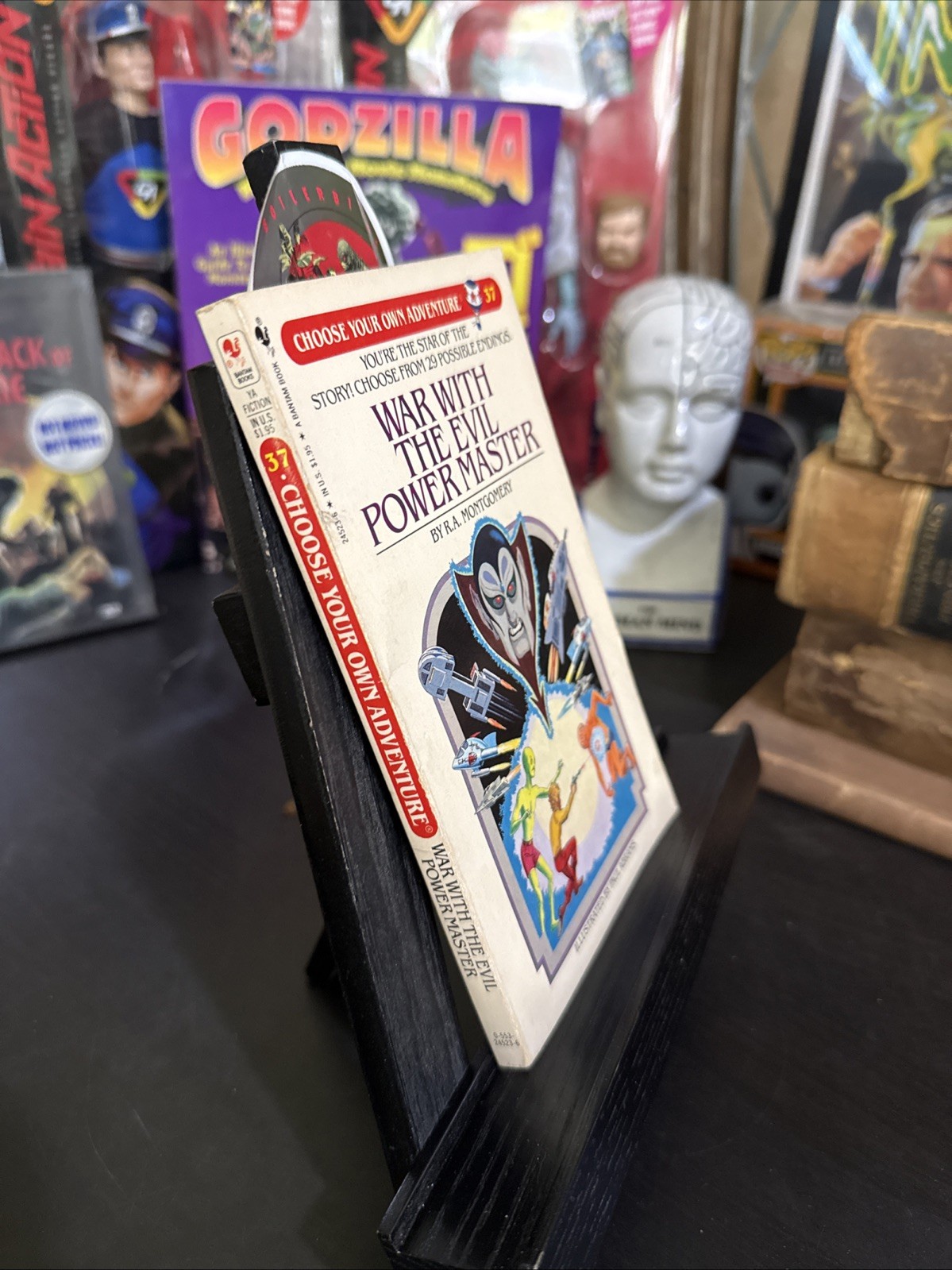 Choose Your Own Adventure #37 War With the Evil Power Master – 1984 1st Edition