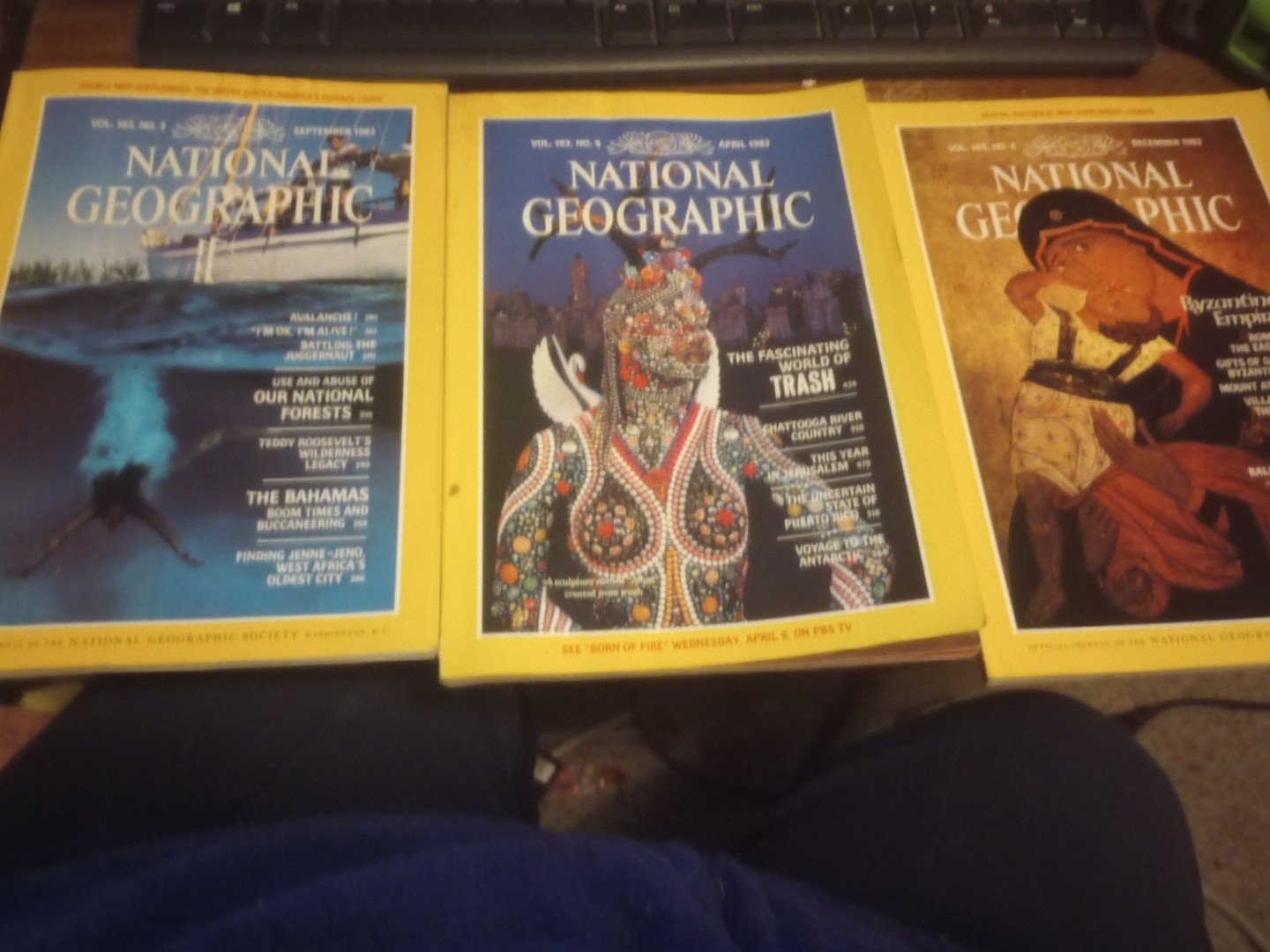 National Geographic Magazines 1976- 1983 You Pick The Issues 2.50-4.00