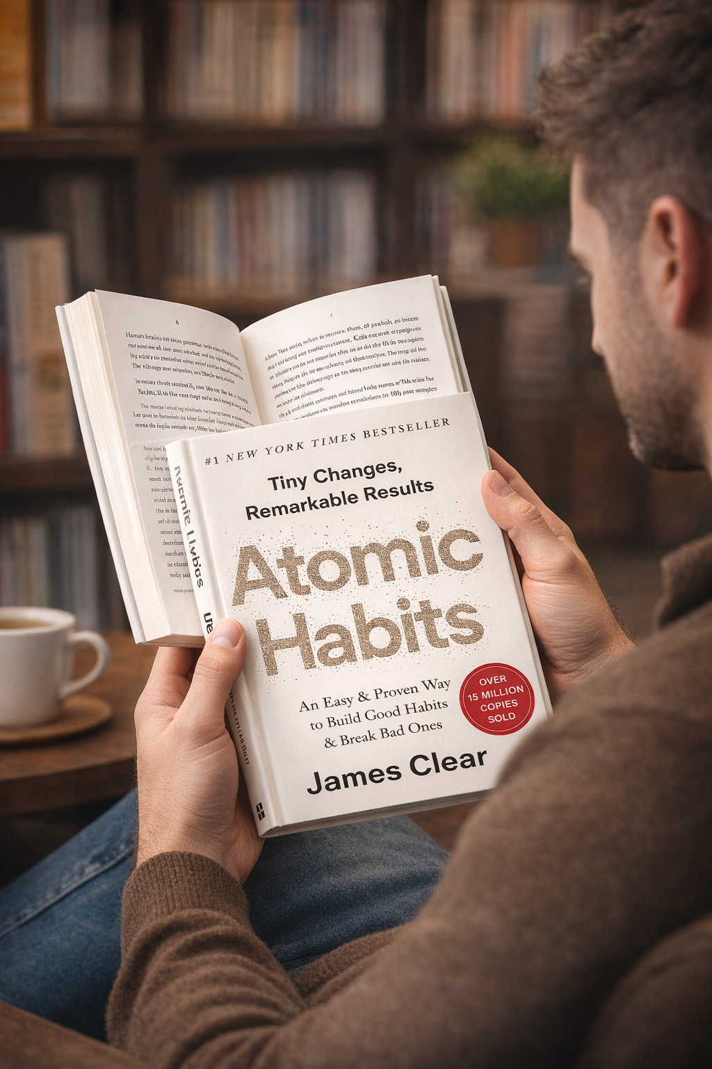 Atomic Habits by James Clear Paperback Self-Help Book Personal Growth English