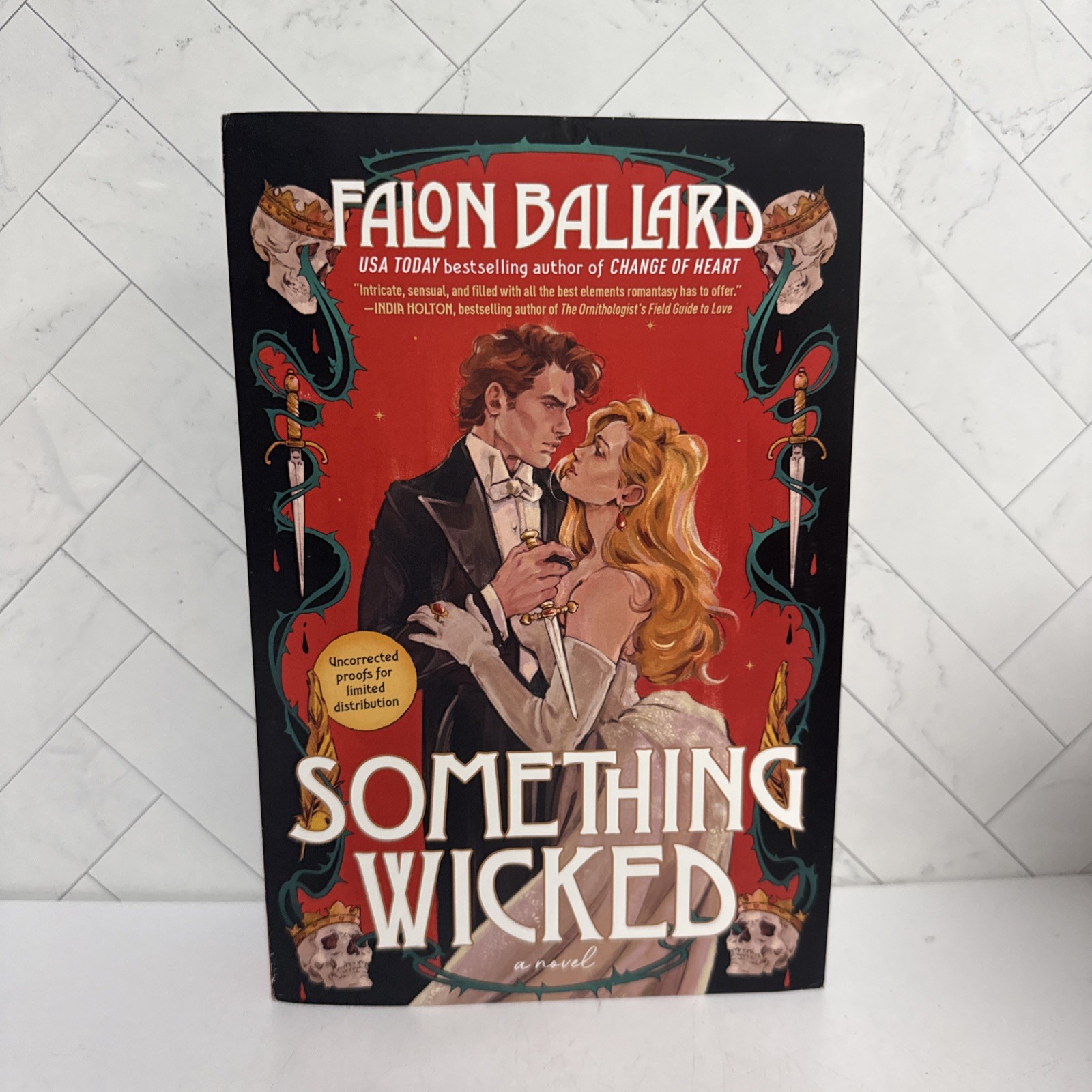 Something Wicked by Falon Ballard ARC Advanced Readers Copy Uncorrected Proof