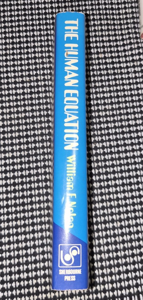 William F. Nolan The Human Equation – Sherbourne Press 1971 1st Printing HC