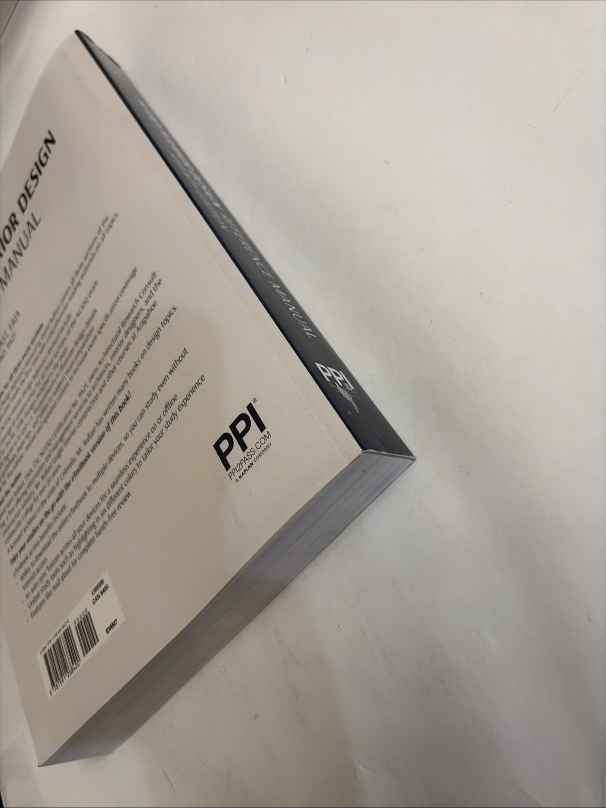 PPI NCIDQ Interior Design Reference Manual, 7th Edition–