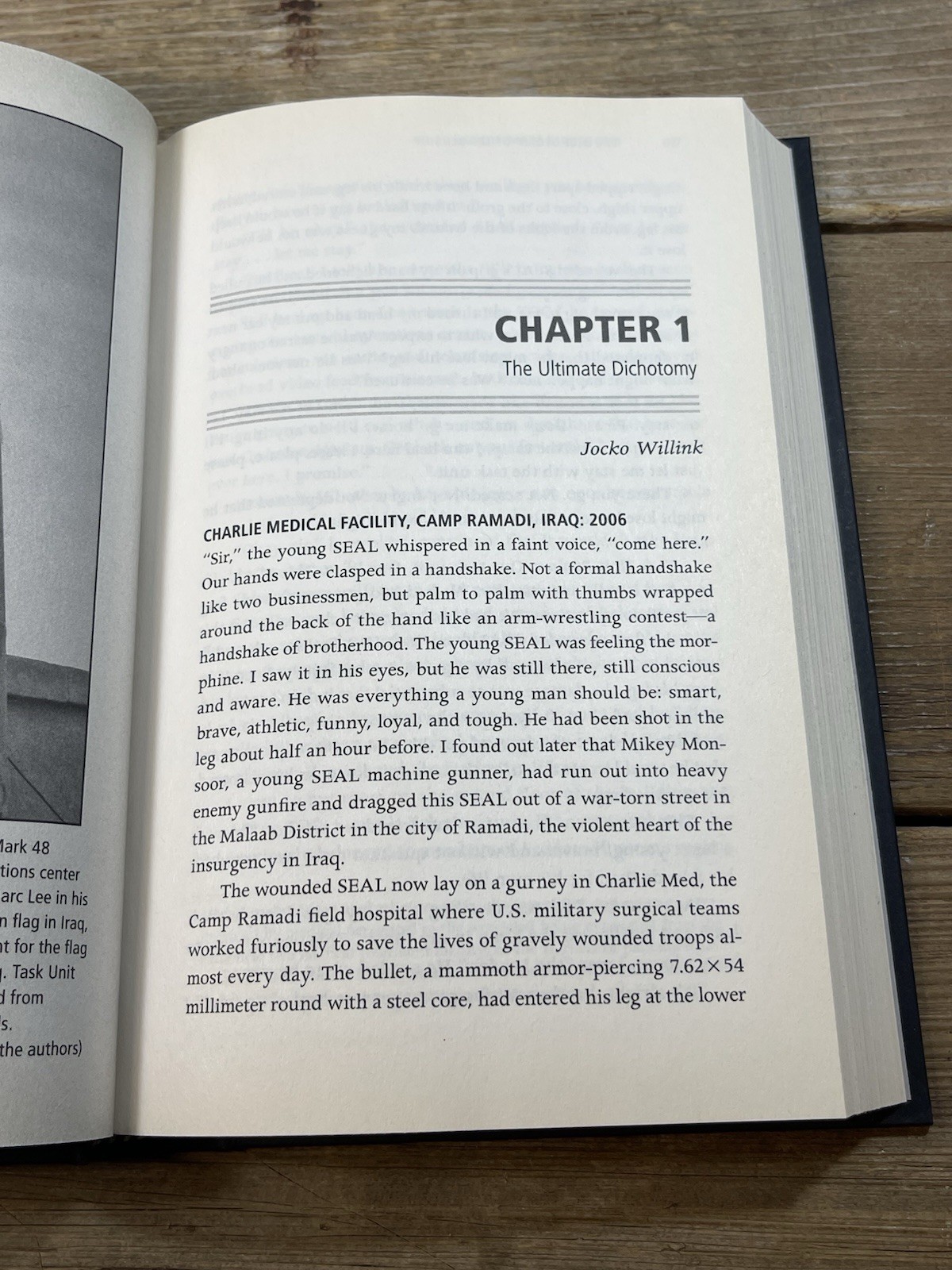 The Dichotomy of Leadership First Print Jocko Willink & Leif Babin Fast Ship