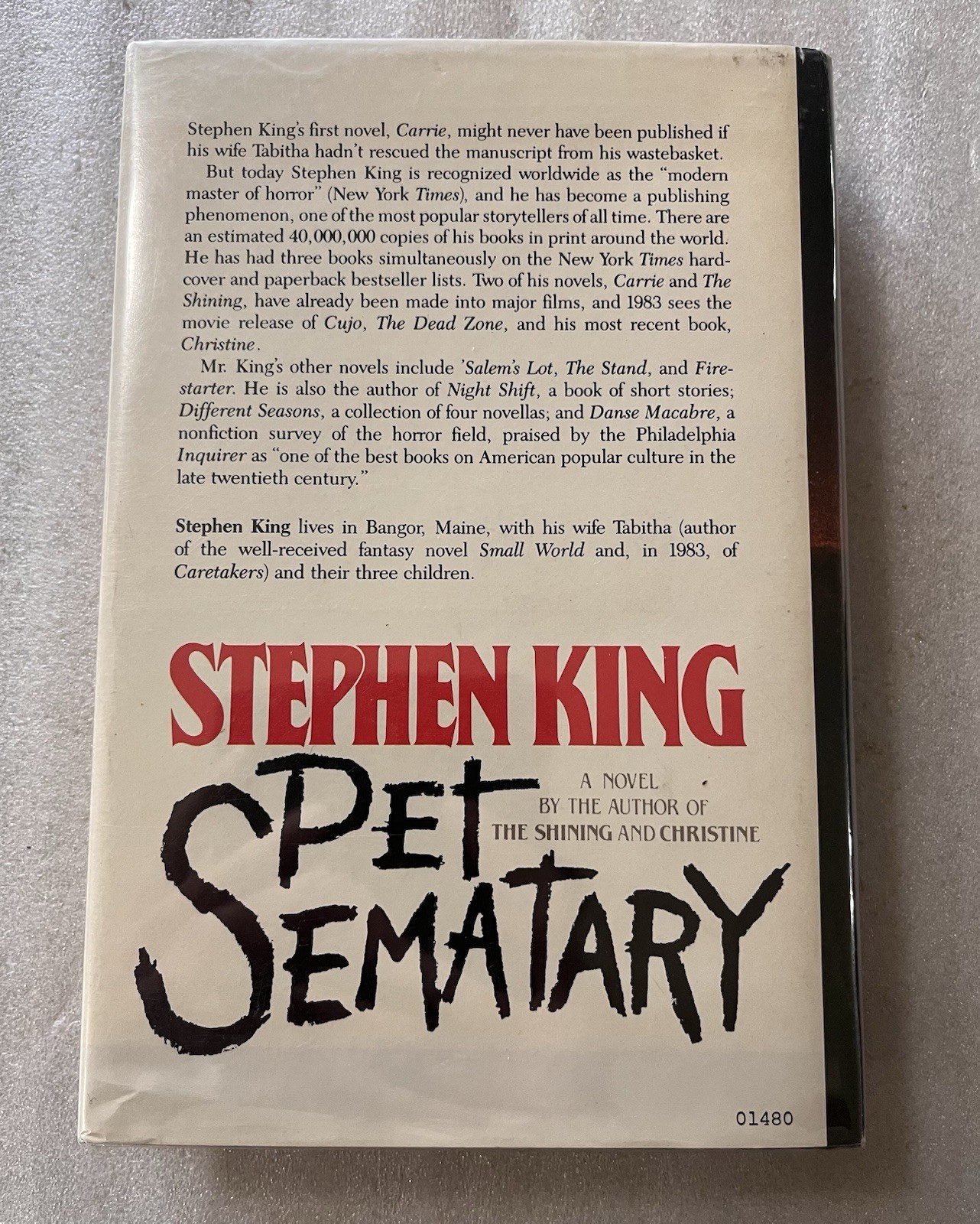 Stephen King Thinner Dark Half Pet Sematary Tommyknockers HC Book Lot NAL Guild