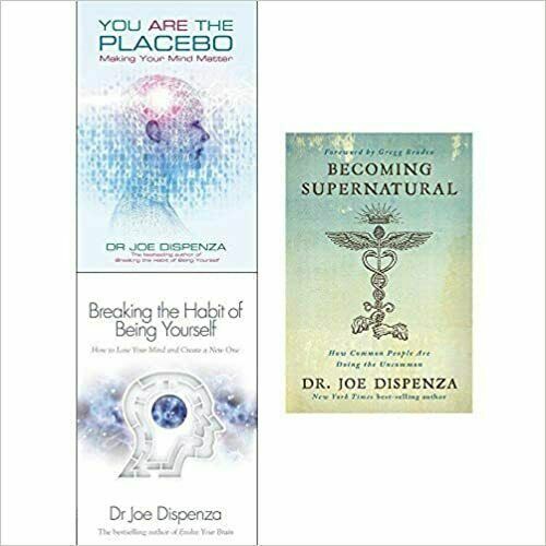 DR. JOE DISPENZA 3 BOOK SET BRAND NEW – SUPERNATURAL, PLACEBO, HABIT