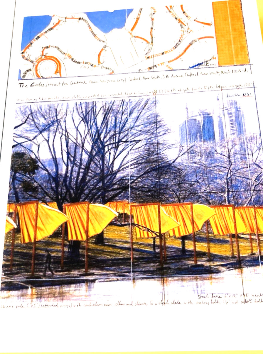 Christo &Jeanne-Claude 30 Photo Postcards THE GATES Central Park &other Projects