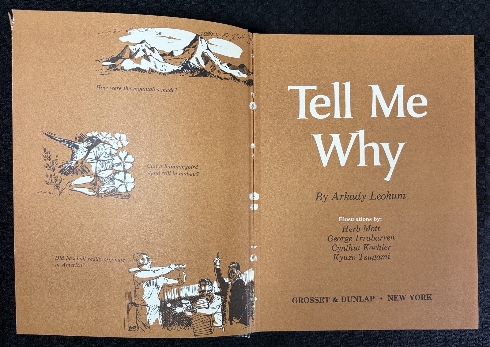 Arkady Leokum Tell Me Why 3 Book Set With Slipcase 1968 Grosset & Dunlap