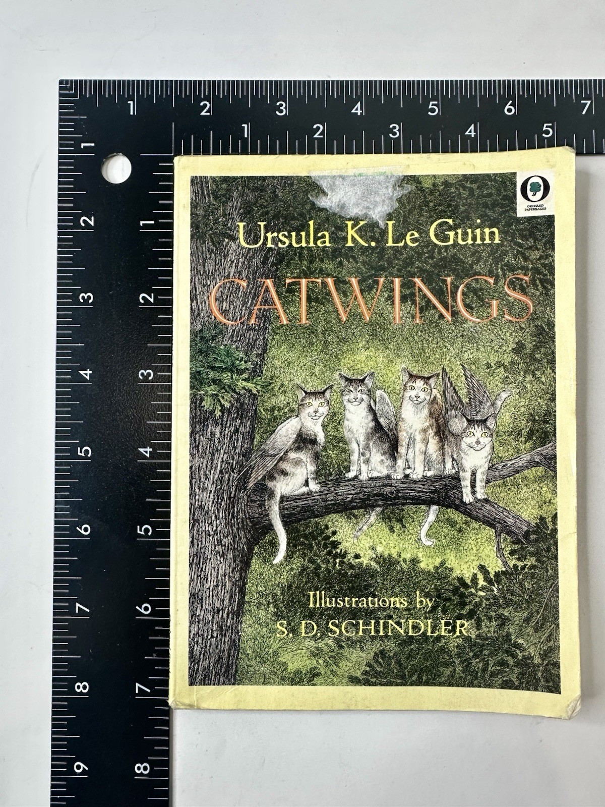 🟢 Ursula K Le Guin Catwings 1999 PB Orchard Books S D Schindler Ex Library