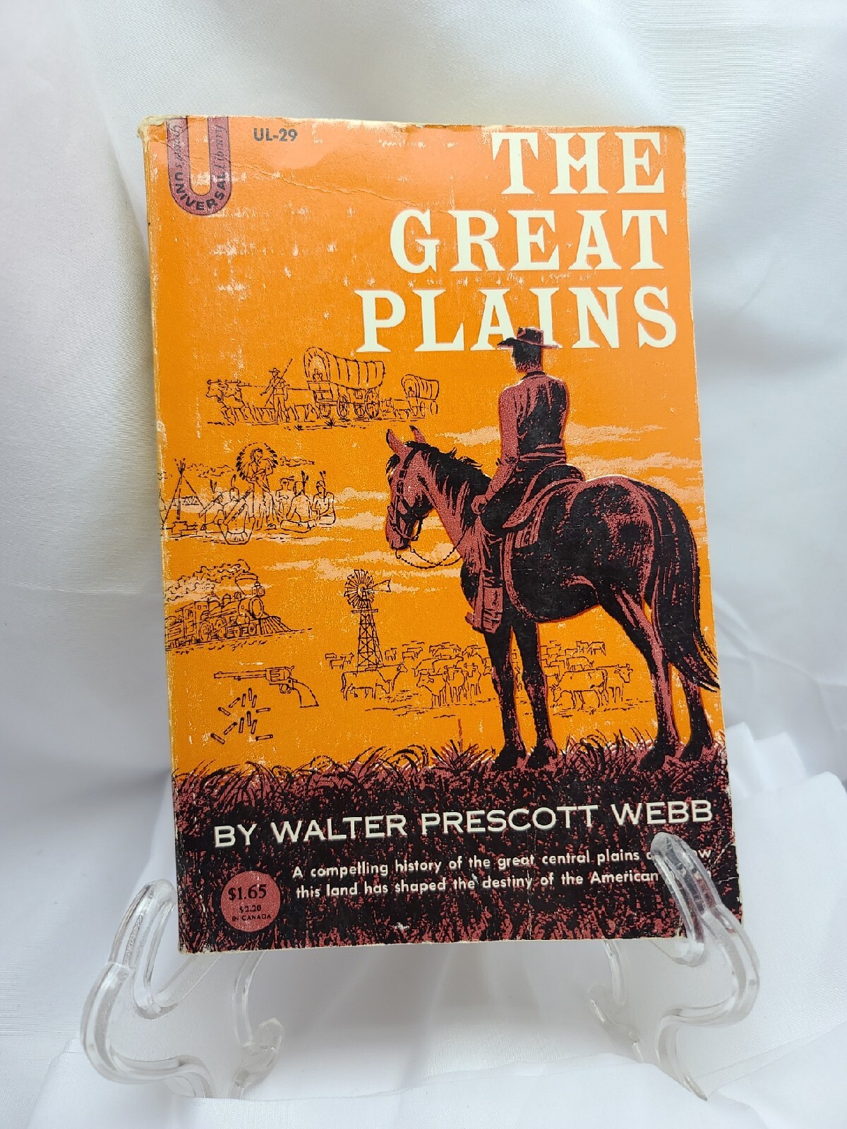 The Great Plains by Walter Prescott Webb Grosset’s Universal Library 1931 (PB)