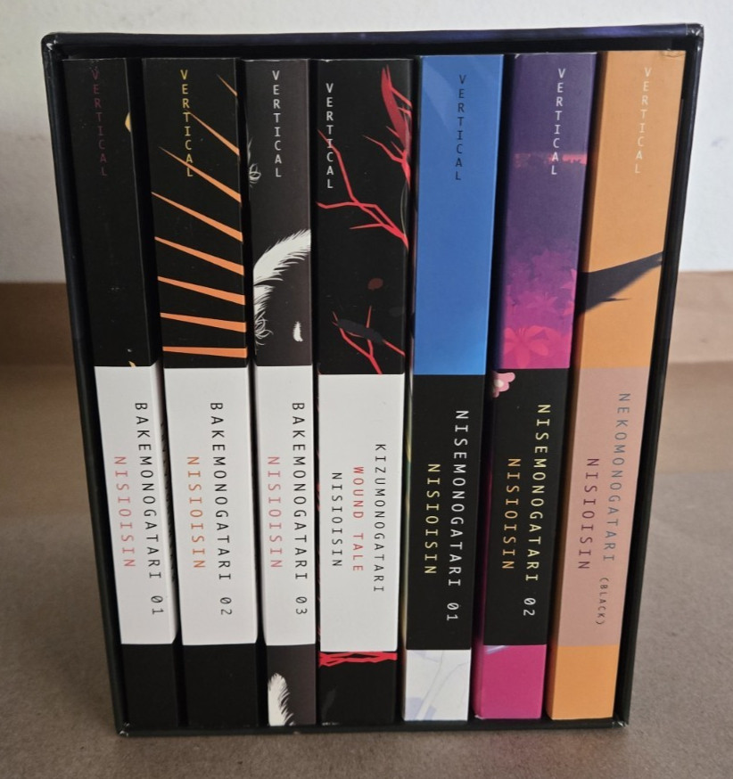 Monogatari Series Box Set Season 1 English Light Novels Complete