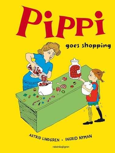 Pippi goes shopping – Hardcover, by Astrid Lindgren – Very Good