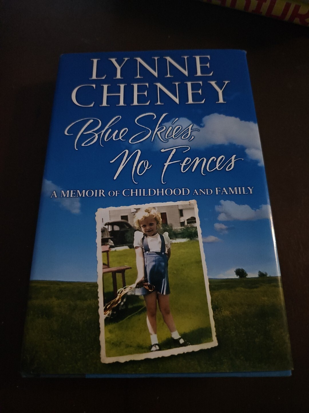 Lynne Cheney Blue Skies No Fences Memoir Dick Cheney George Bush 1st Ed Signed