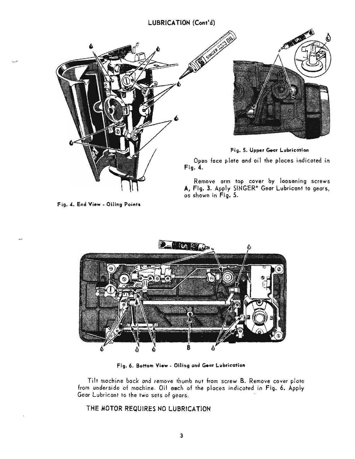 Singer 500 & 503 Class Machines SERVICE Manual User Guide [DURABLE BOUND]