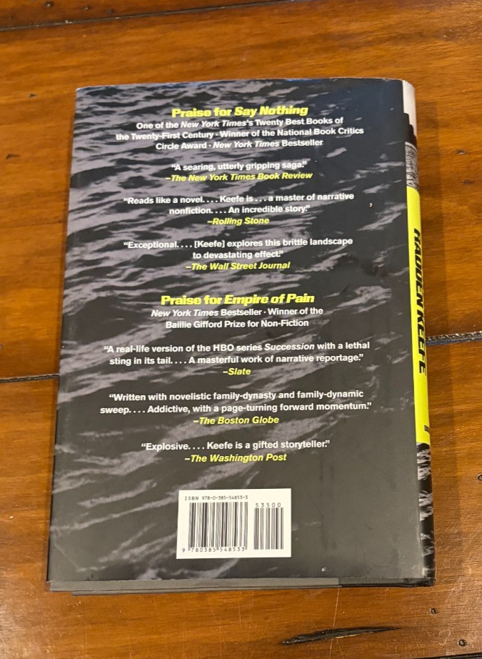 New London Falling Patrick Radden Keefe Hardcover 2026 Dust Jacket New Yorker