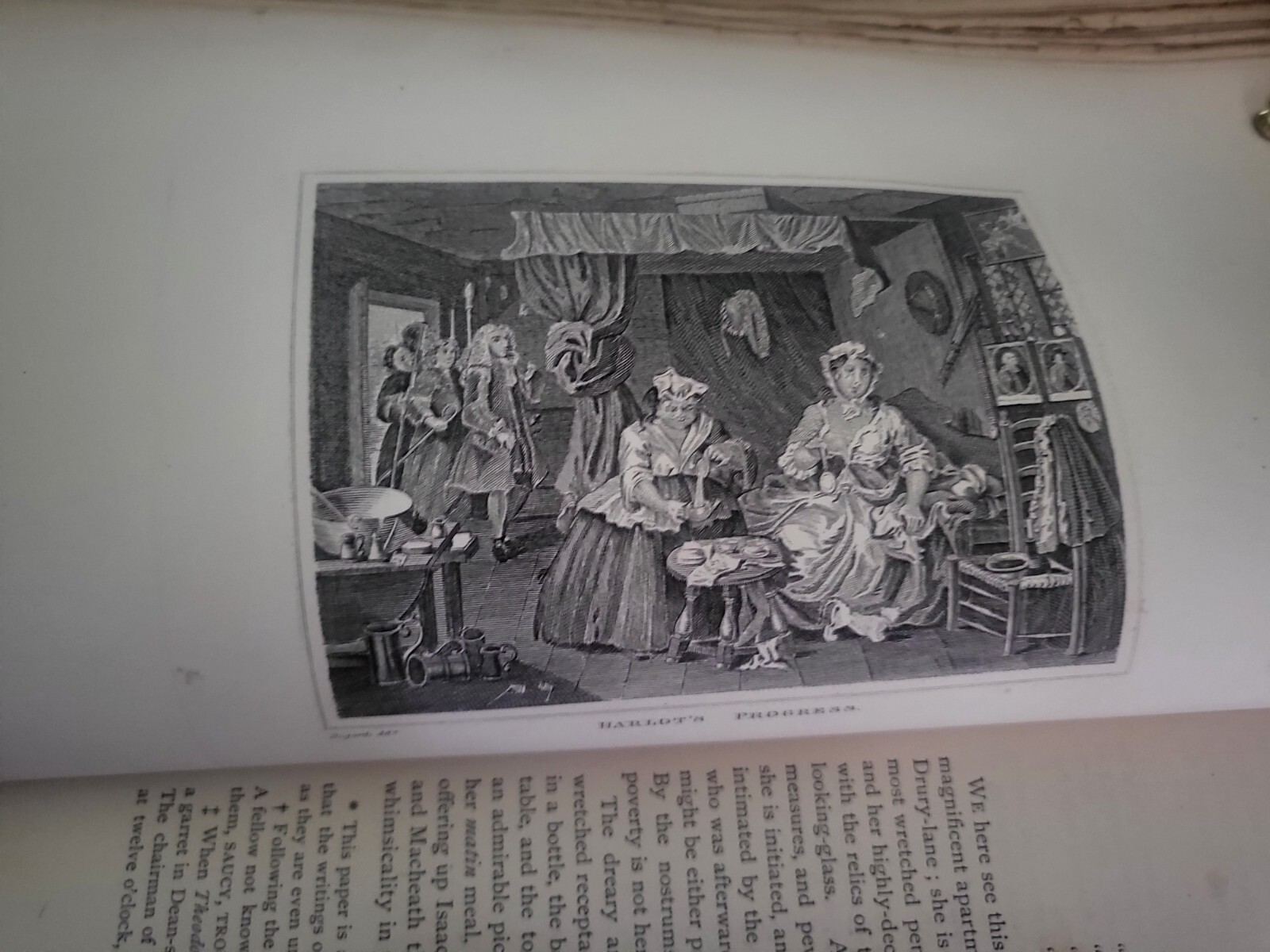 Fine leather binding. HOGARTH ILLUSTRATED. John Ireland 1884