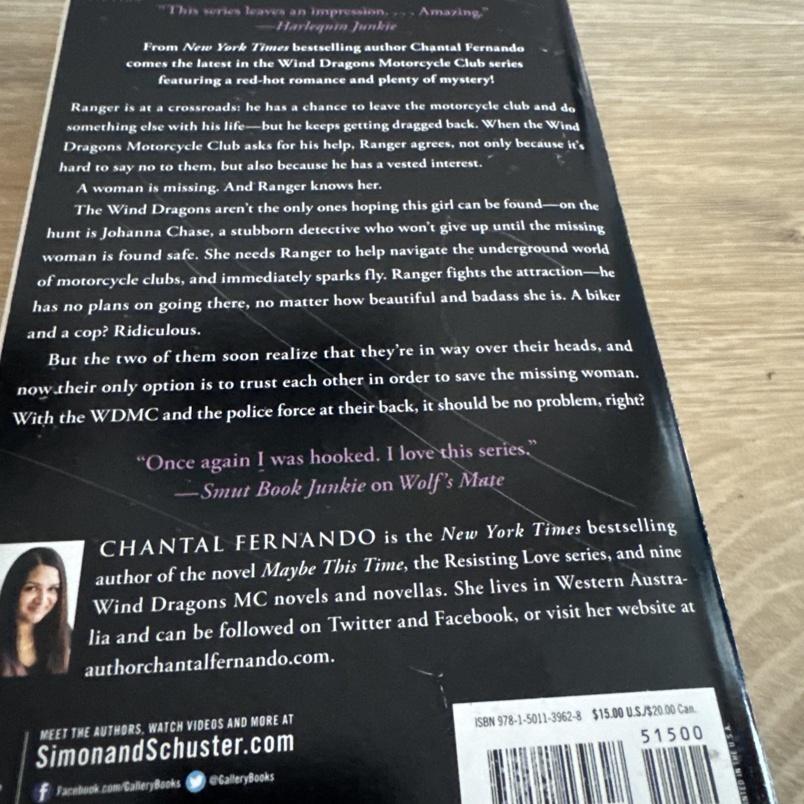 Crossroads Wind Dragons MC Series by Chantal Fernando Paperback