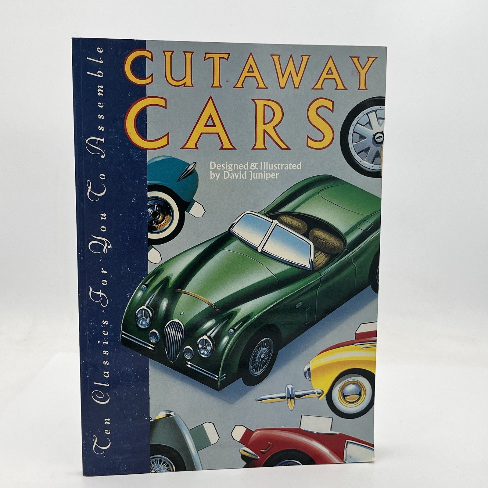 CUTAWAY CARS – 10 Classic Cars to Assemble 1991, David Juniper New, Uncut