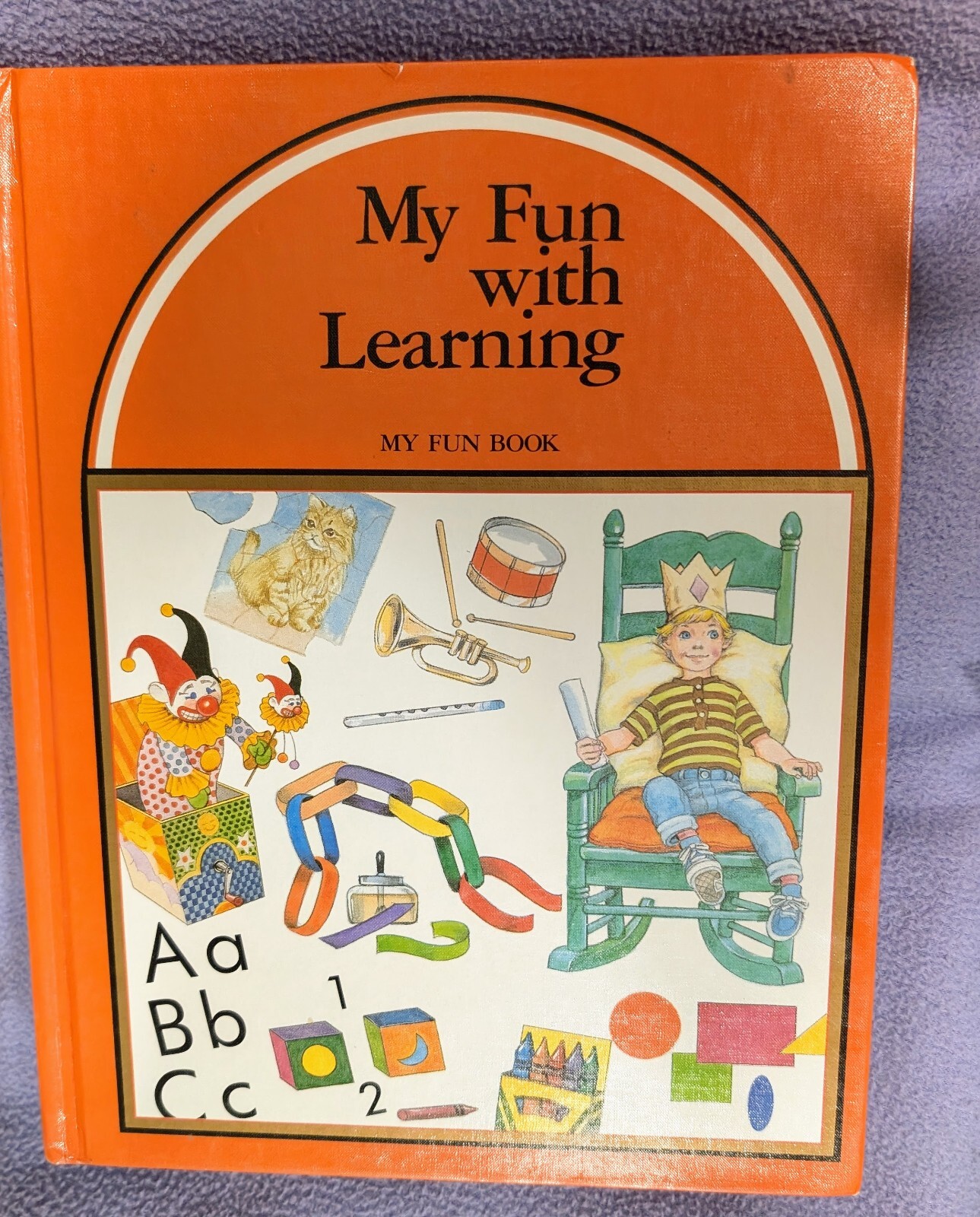 My Fun with Learning: My Fun Book by Jack B. Long (Hardcover, Like New)