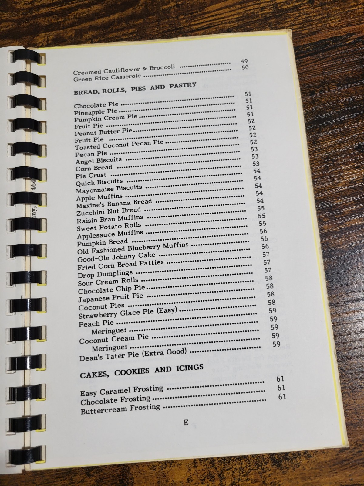Cookbook Spiral Avalon United Methodist Church Albany Georgia recipe book 1985