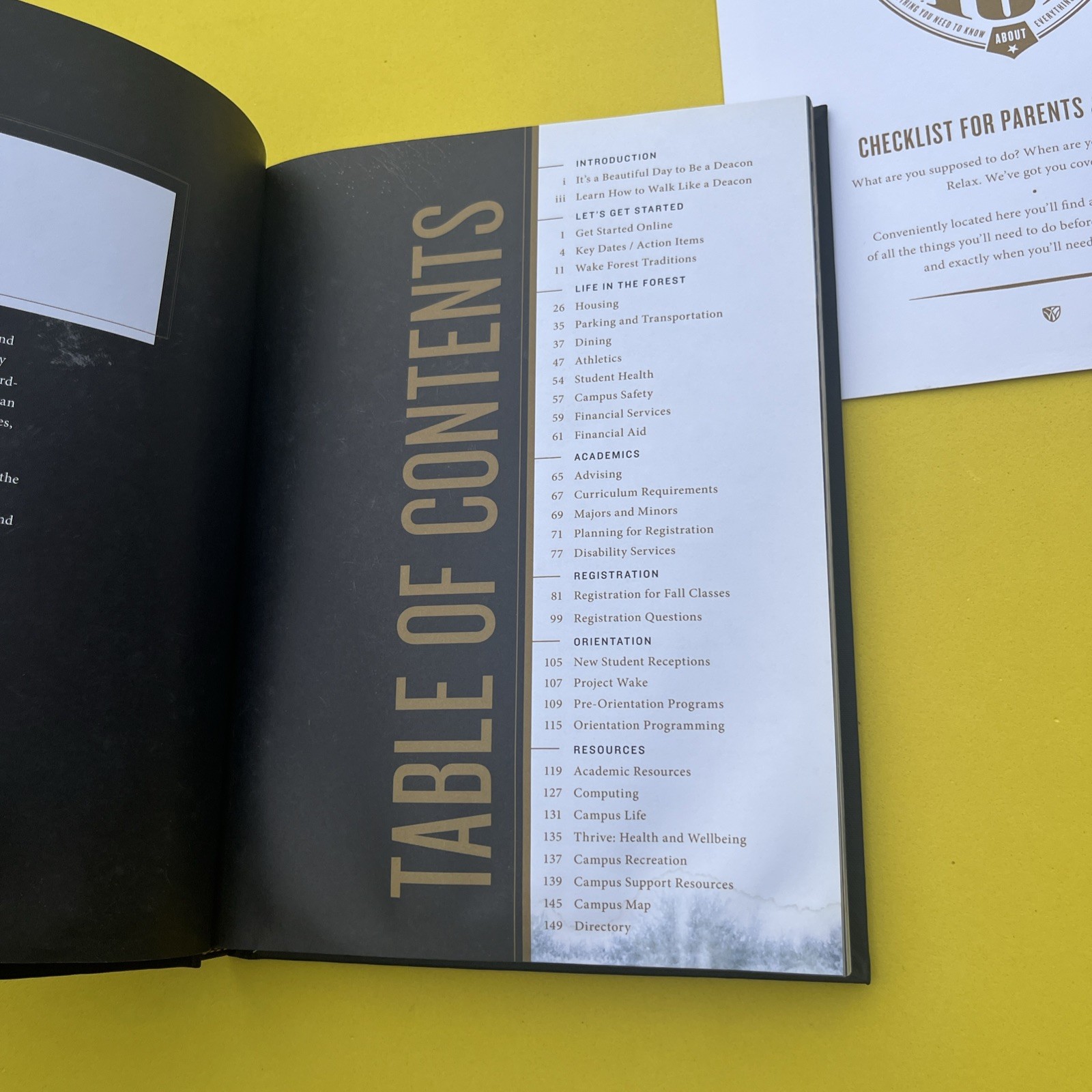 Forestry 101 official field guide Wake Forest University HC Edition 4, 2020