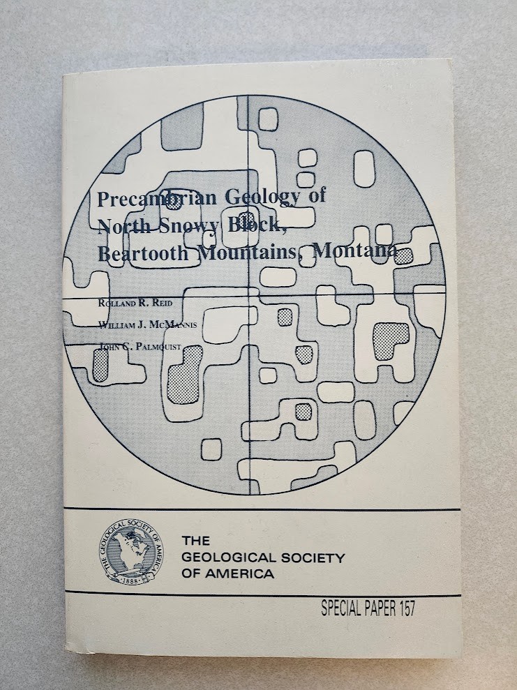 Precambrian Geology of North Snowy Block Beartooth Mountains Montana Mineralogy!