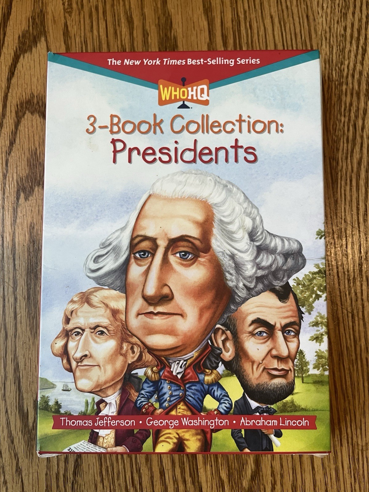 Who Was? Ser. 3-Book Collection Paperback Ages 9-12 Presidents History