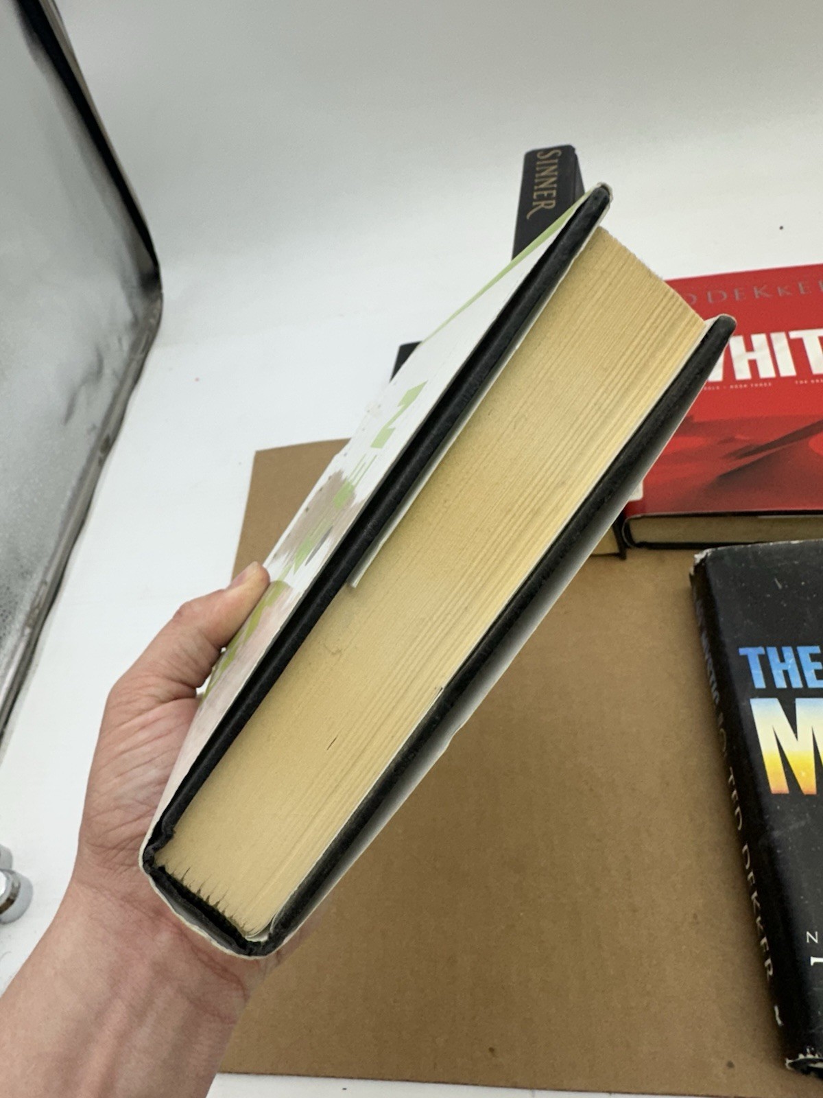 Ted Dekker (4) Hardback And (1) Soft Cover Lot 5 Books White Green 49th Mystic