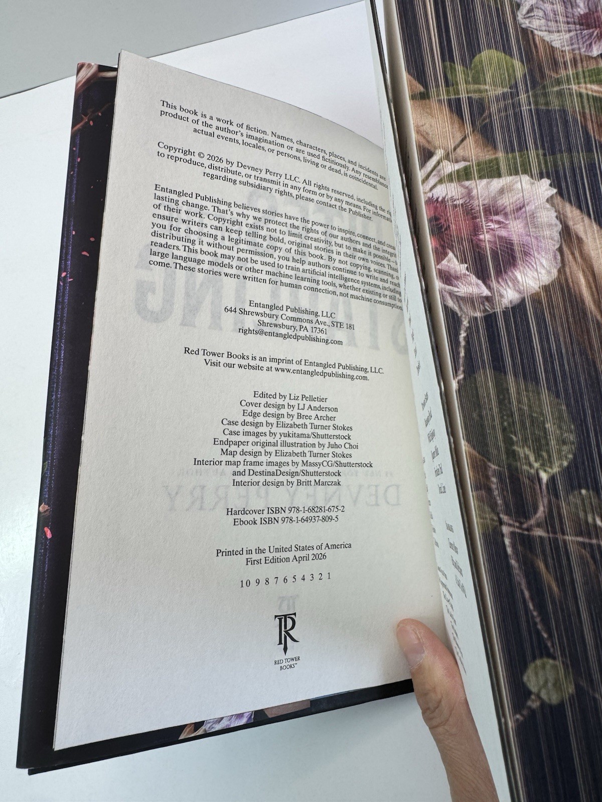 Rites of the Starling- Devney Perry- Deluxe edition w/ SIGNED BOOKPLATE New