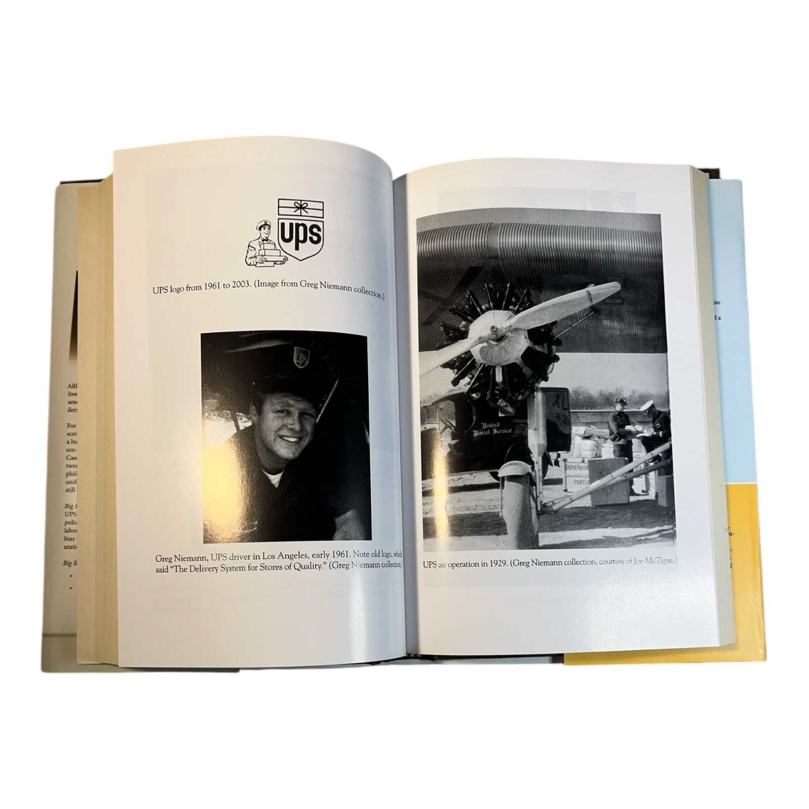 Big Brown UPS Story Greg Niemann Hardcover Business Book