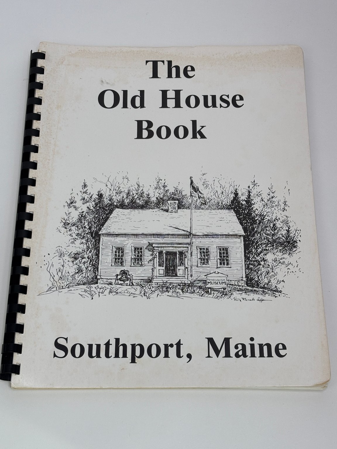 The Old House Book Southport Maine Local History Genealogy Spiral Bound