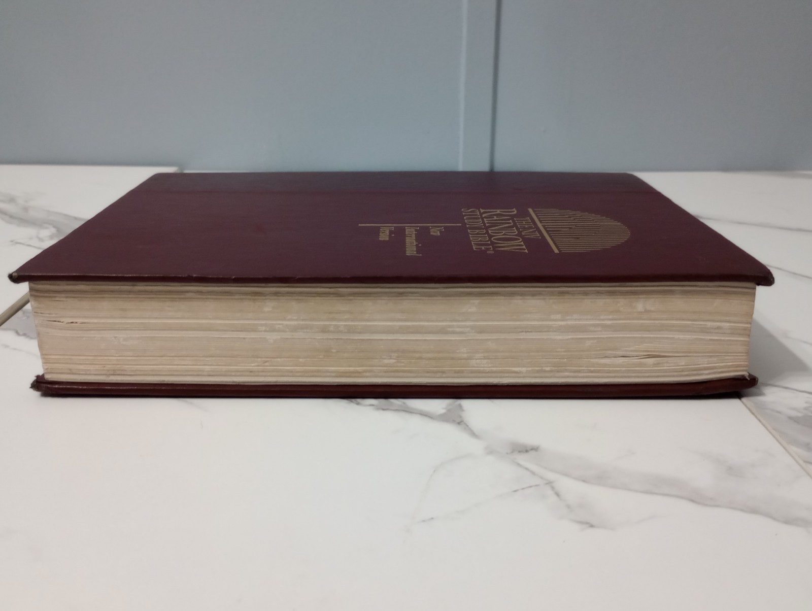 Rainbow Study Bible, NIV, 1996 Color Coded Bold Line Edition, Hardcover