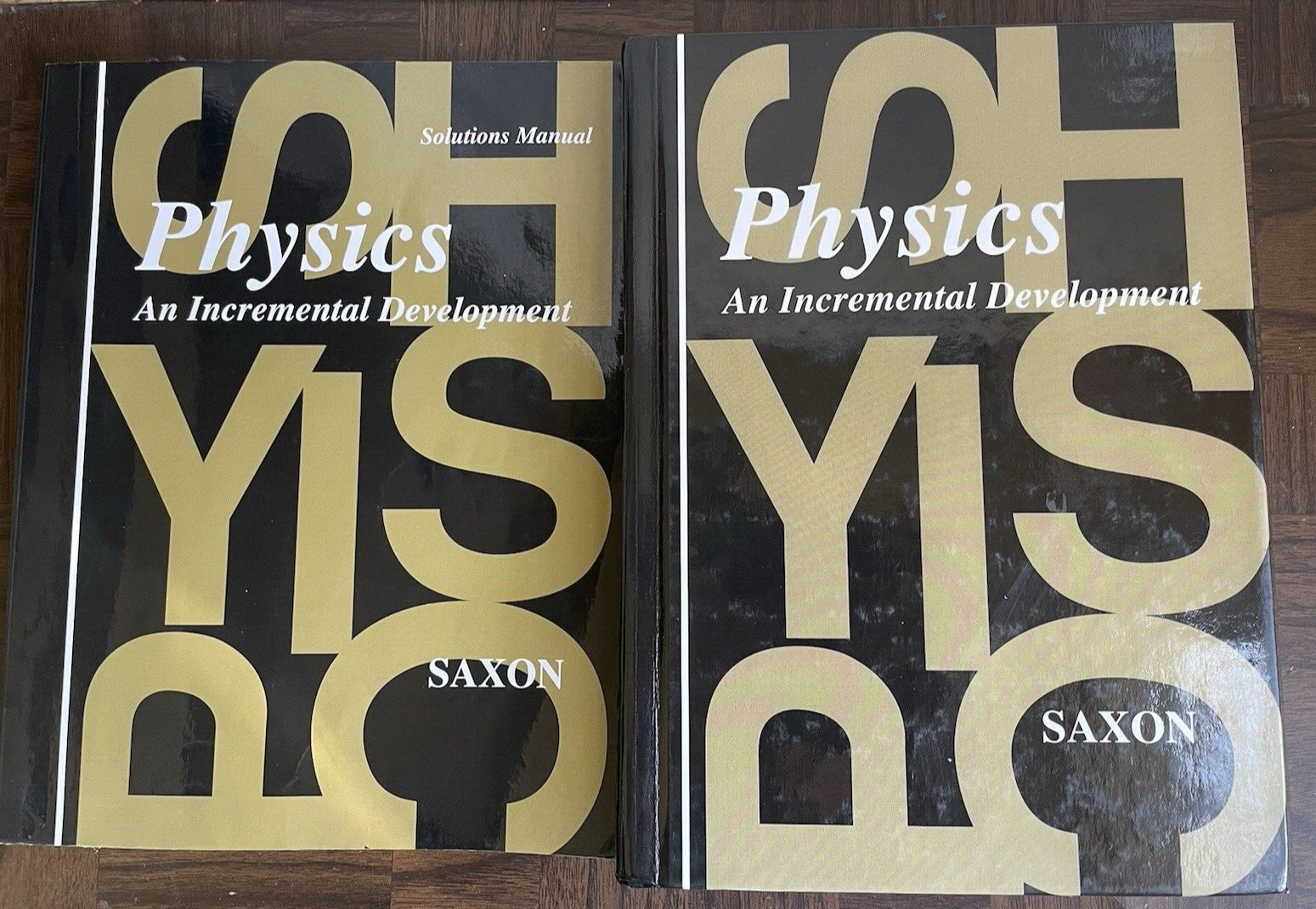 Saxon Math PHYSICS Text, Solutions Manual, Homeschool Packet, Tests