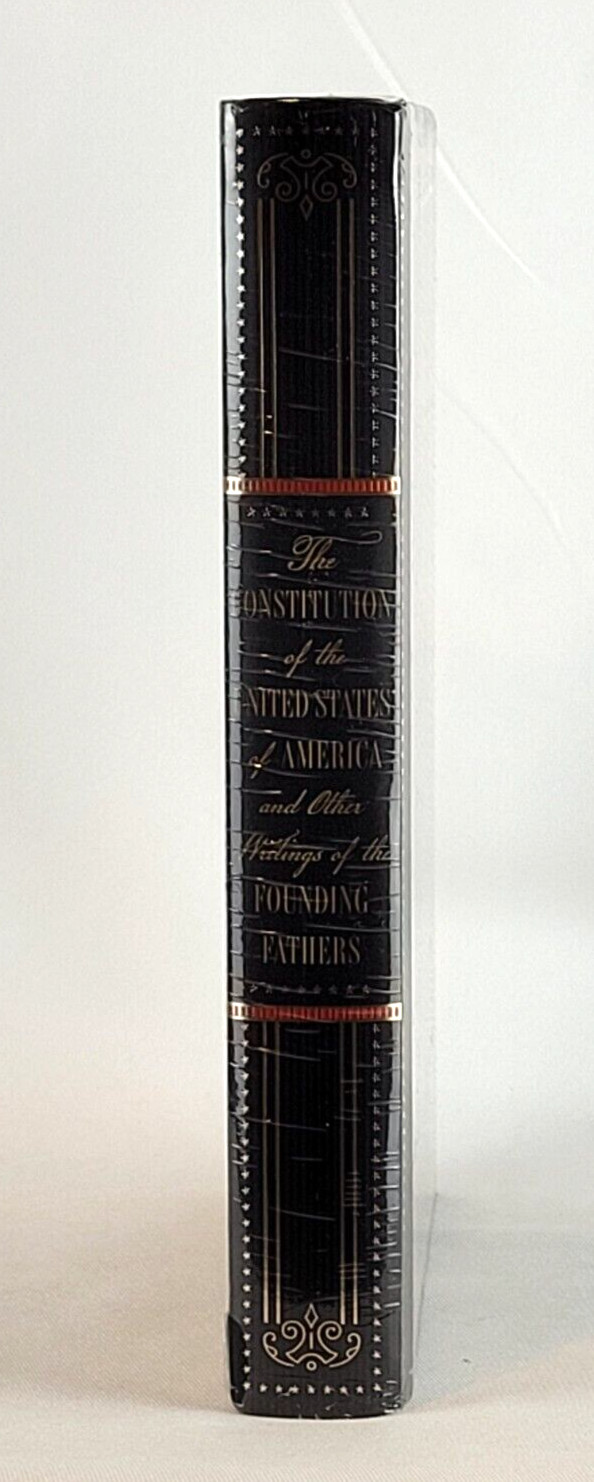 THE CONSTITUTION, FEDERALIST PAPERS, COMMON SENSE… Deluxe Hardcover NEW SEALED