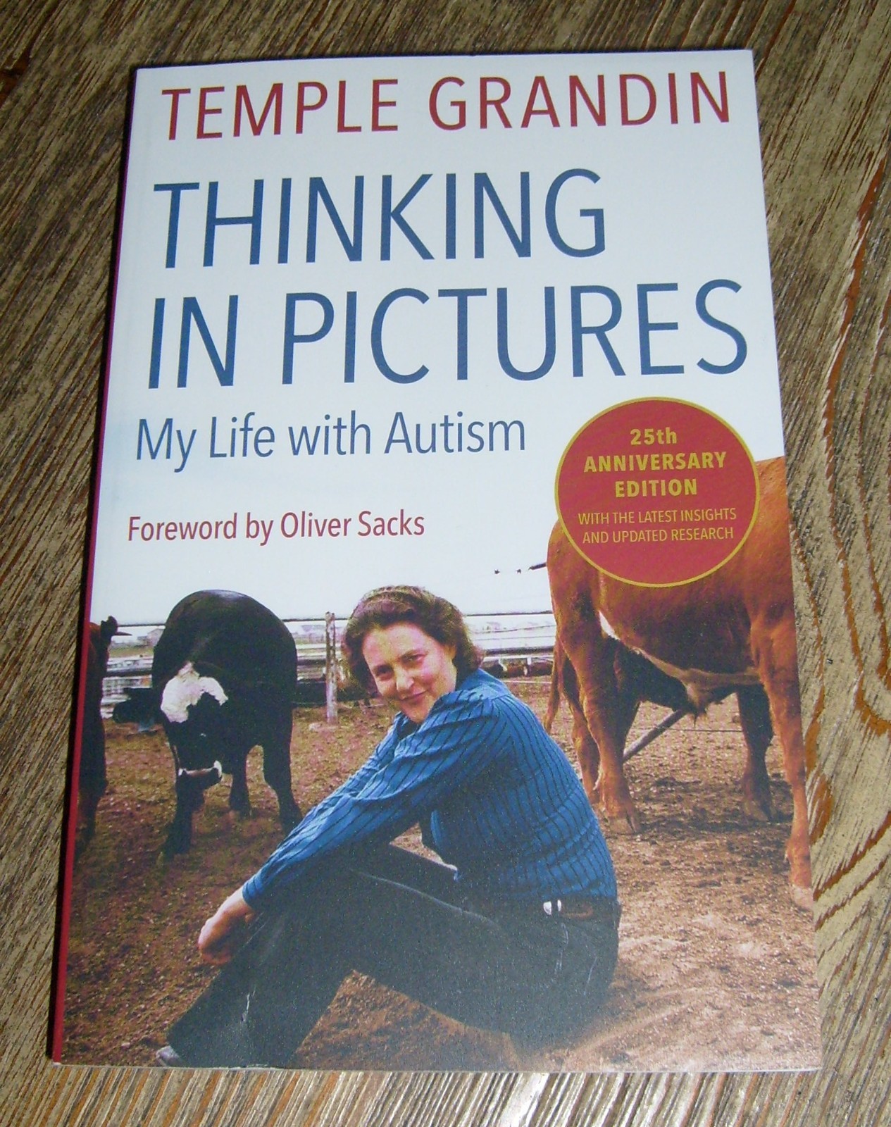 Thinking In Pictures by Temple Grandin SIGNED 2006 My Life with Autism