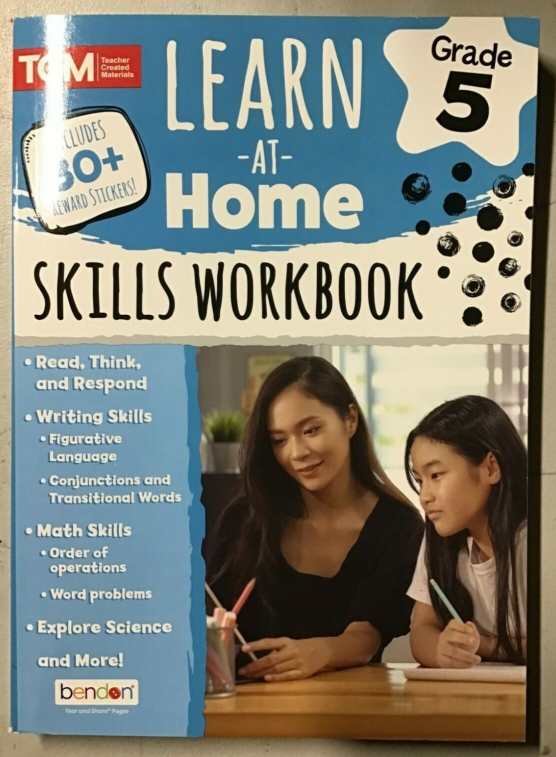 At-Home Workbook 5th Grade (Paperback) – NEW