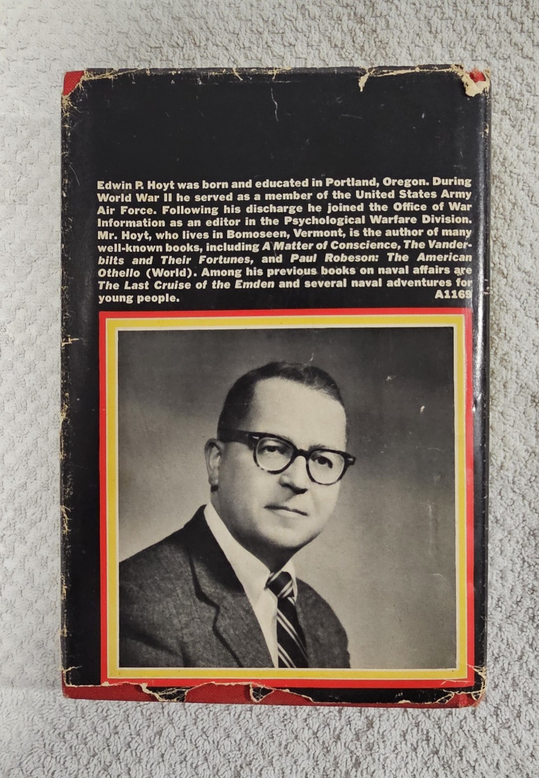 Kreuzerkrieg Edwin P Hoyt 1968 Hardcover First Edition German Cruiser WWI