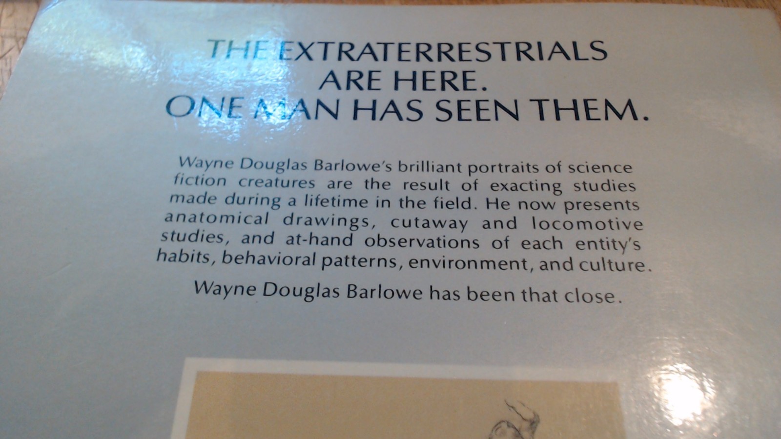 Barlowe’s Guide to Extraterrestrials-Wayne Douglas Barlowe-1979 First Printing