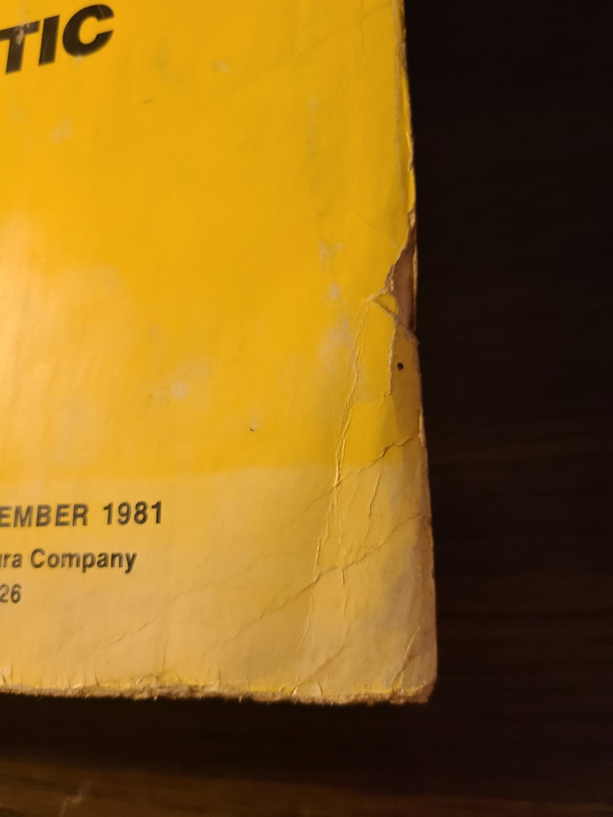 VINTAGE 1981 GM MITCHELL COLLISION ESTIMATING GUIDE BOOK MANUAL REPAIR SERVICE