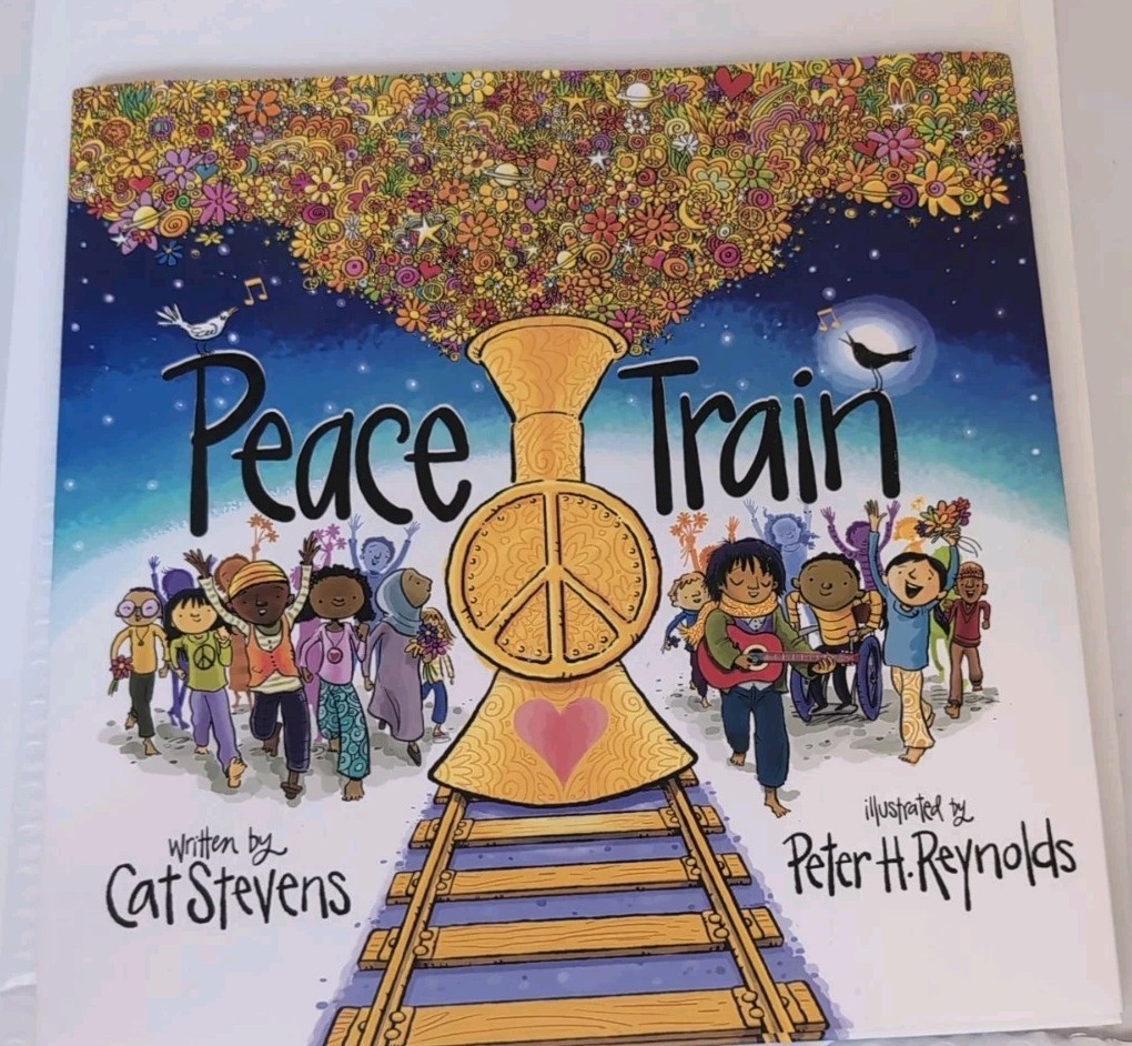 Peace Train by Cat Stevens Hard Cover Book
