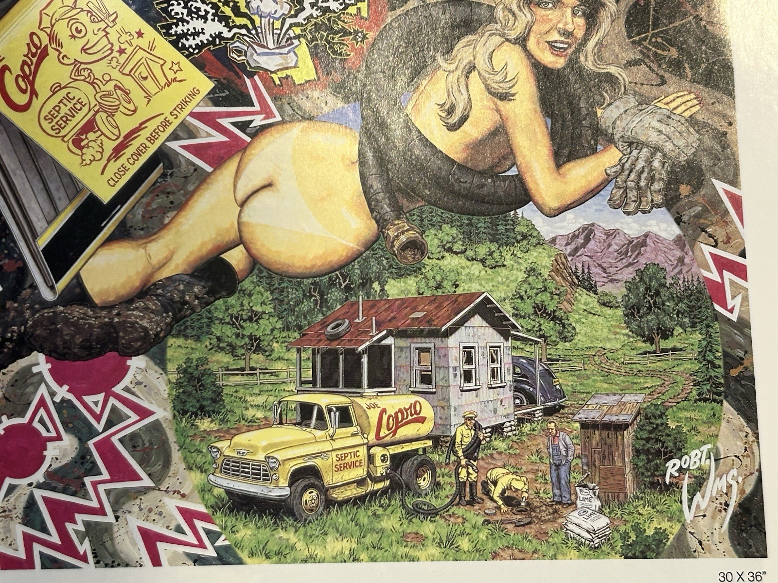 ROBERT WILLIAMS-VIEWS FROM A TORTURED LIBIDO, 1993, 1st, HC in Slipcase NM