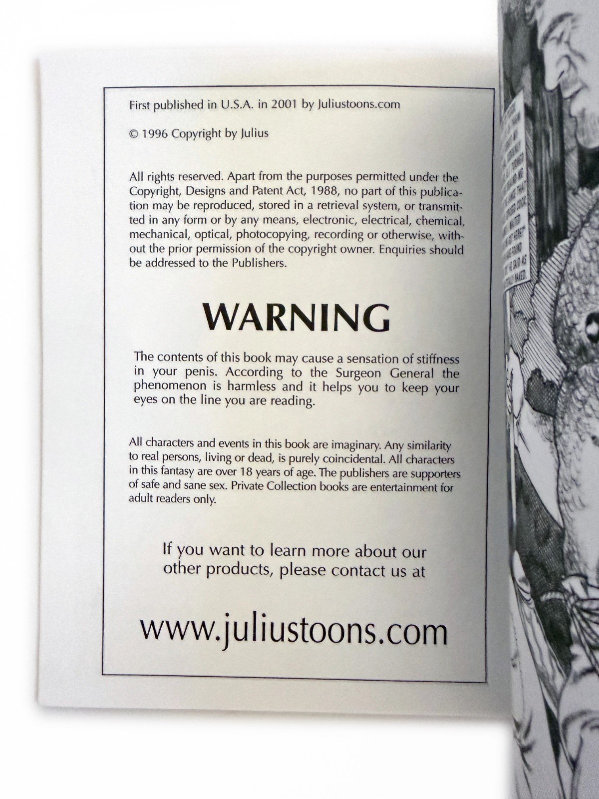 Vintage Gay Comic Book by Julius – 1996 HJMAG Comics VIKINGS