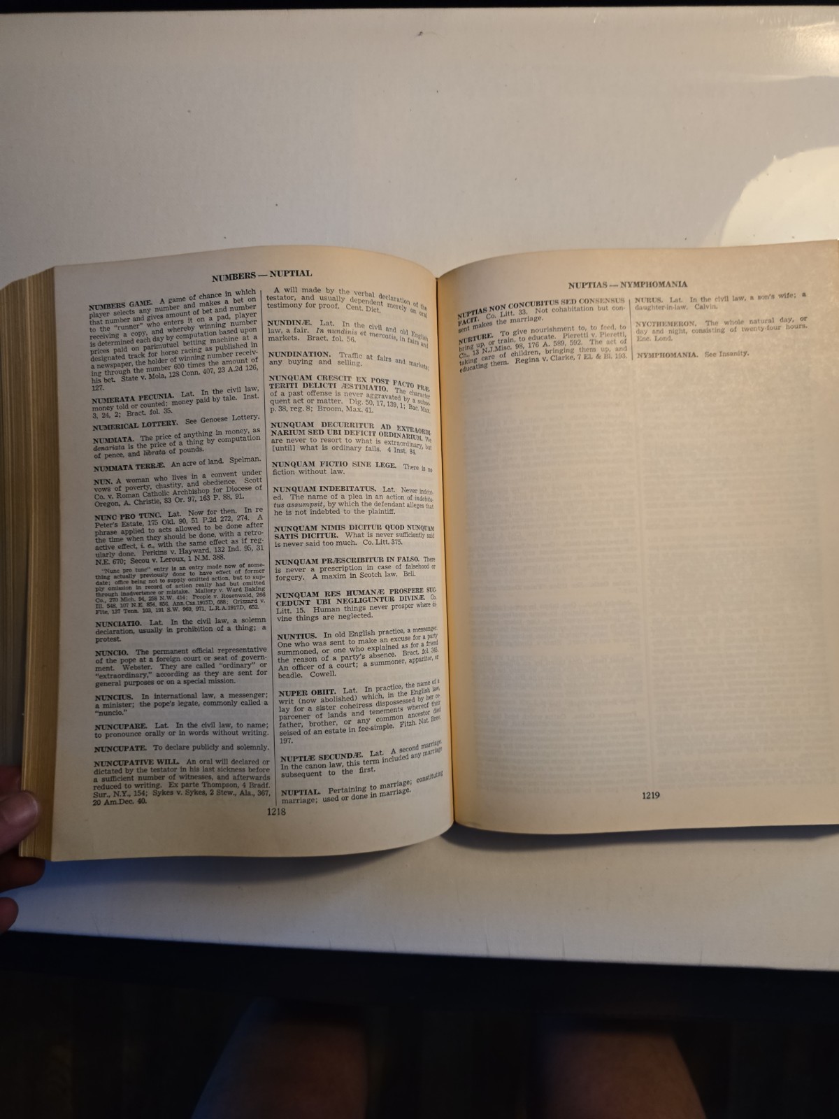 BLACK’S LAW DICTIONARY Fourth Edition 4th West Publishing Company 1951 Hardcover