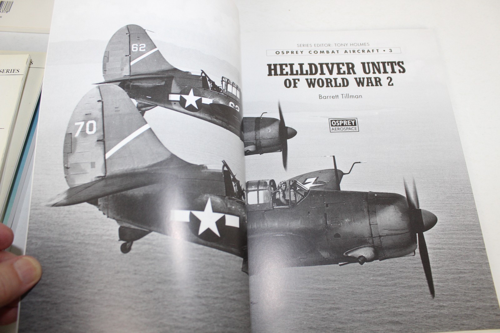9 books in the Osprey Combat Aircraft – Nos. 2, 3, 6, 7, 8, 9, 10, 12, 78 – LN