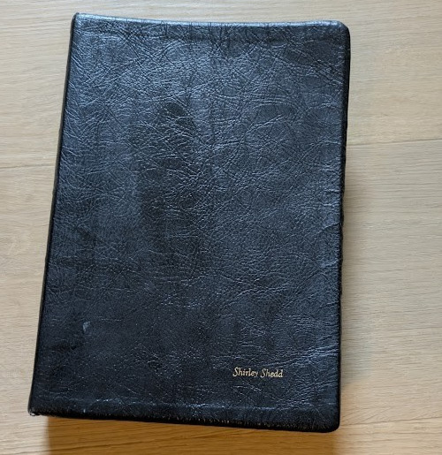 The Open Bible Edition KJV Genuine Leather 1975 Black