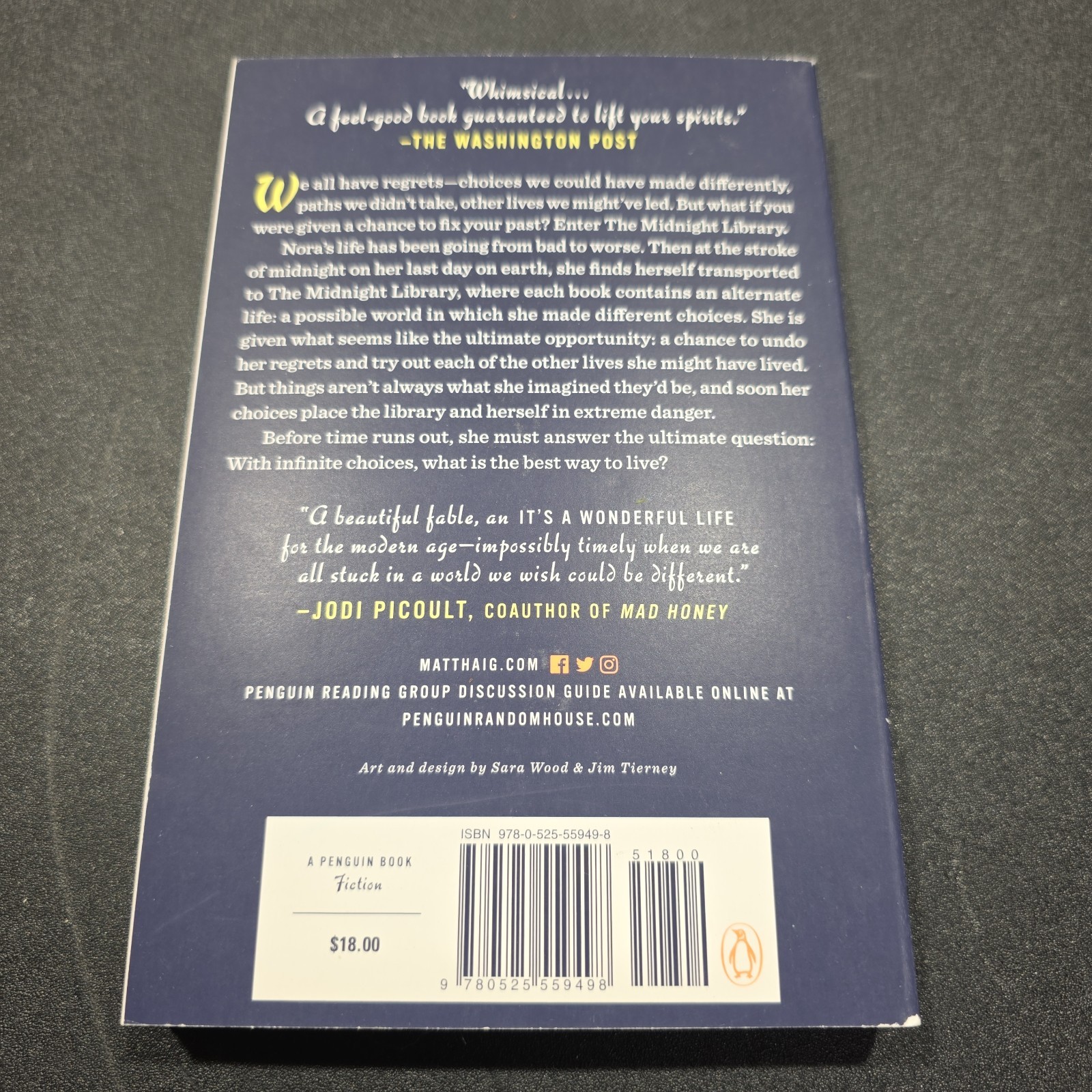 Midnight Library: A Novel by Matt Haig (2023, Trade Paperback)