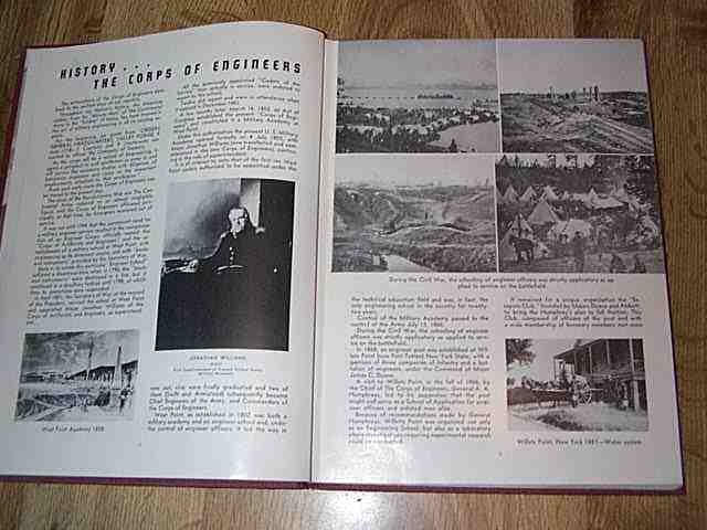 406th Engineer Brigade Yearbook – History Corps Of Engineers HB ILLUS c1950
